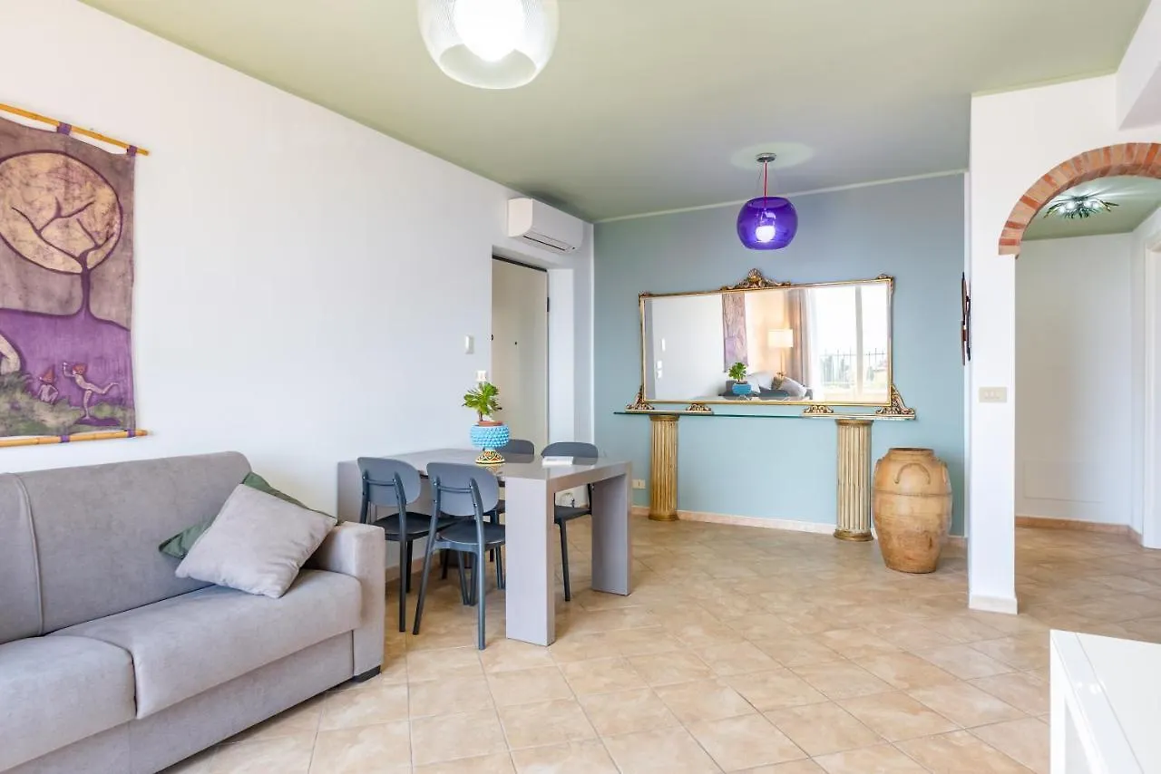 Taormina Panoramic Apartment With Parking 0*,